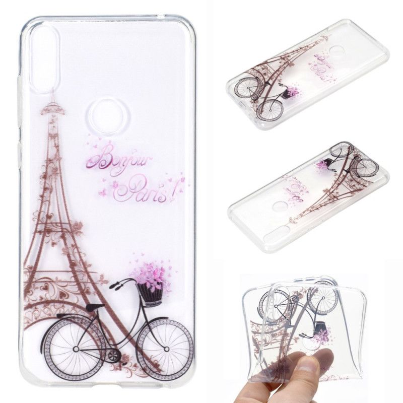 Cover Asus ZenFone 5 / 5Z Gennemsigtig Hej Paris