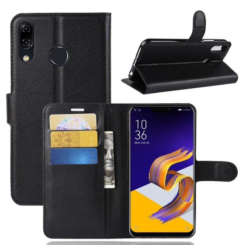 Flip Cover Asus ZenFone 5 / 5Z Sort Klassisk