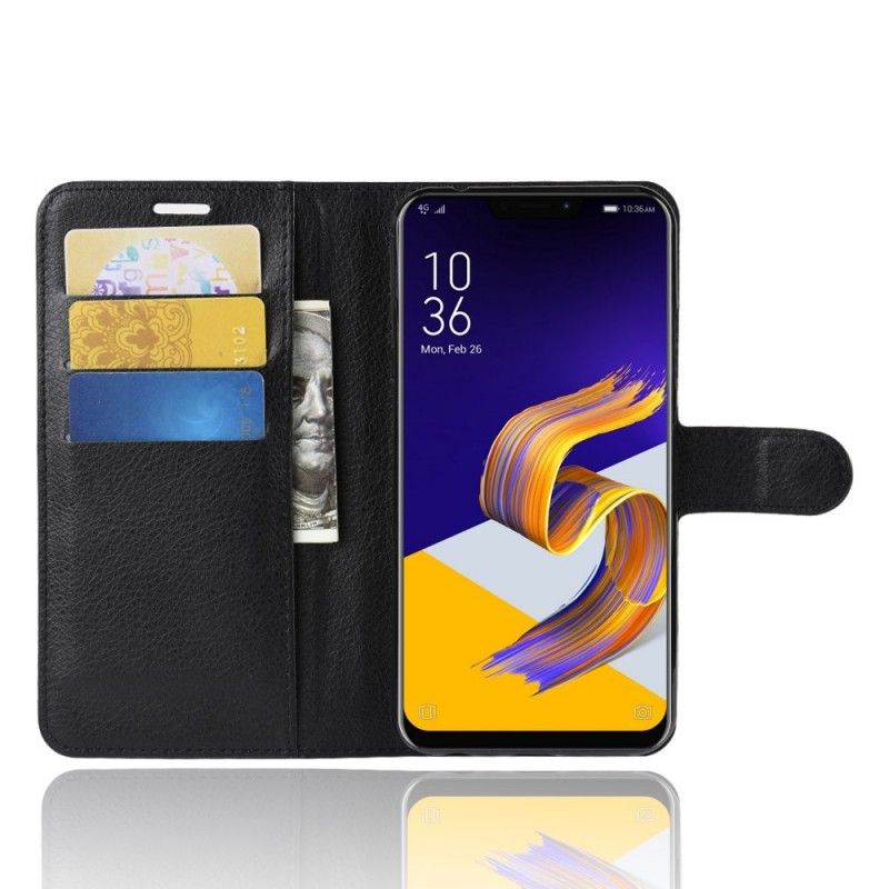 Flip Cover Asus ZenFone 5 / 5Z Sort Klassisk