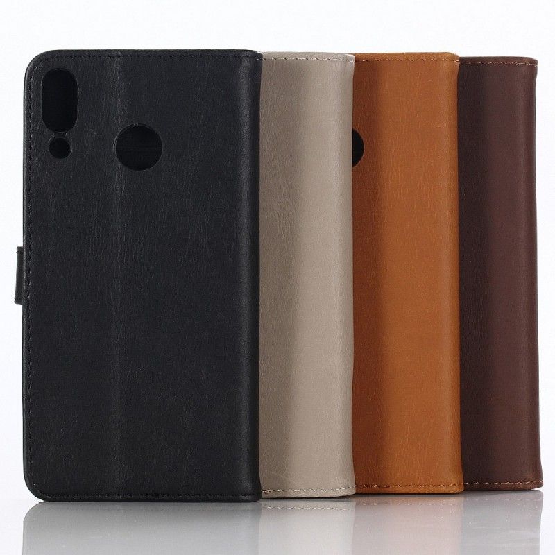 Flip Cover Asus ZenFone 5 / 5Z Sort Retro Kunstlæder