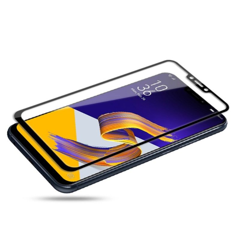 Imak Asus ZenFone 5 / 5Z Sort Hærdet Glas Beskyttelse