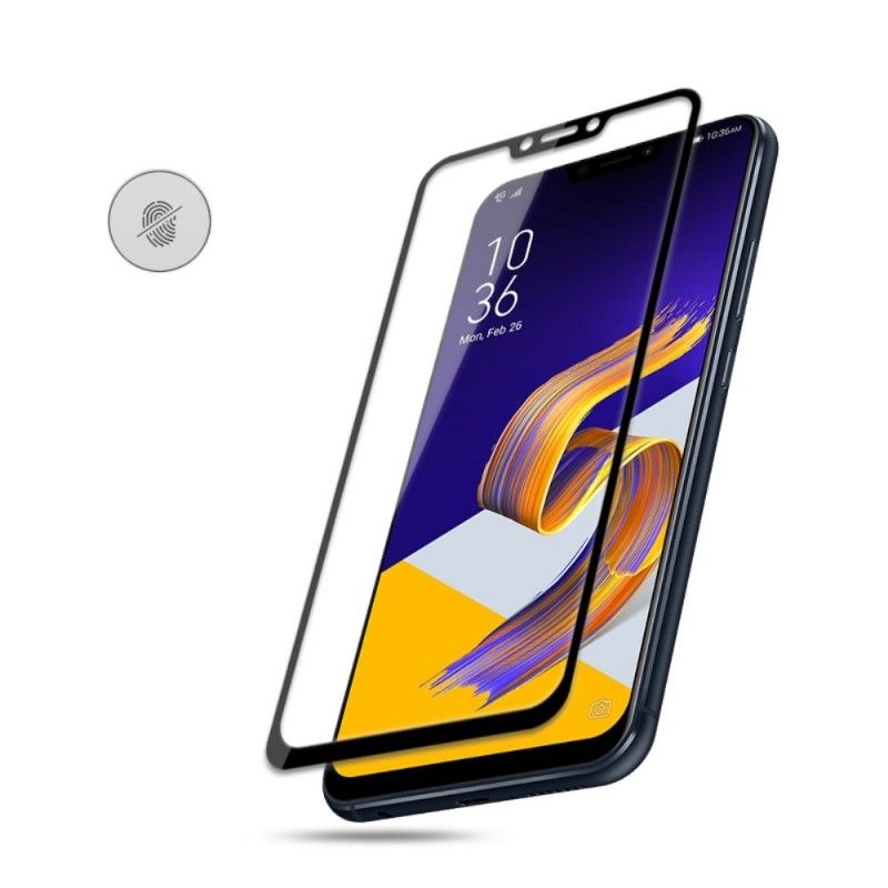 Imak Asus ZenFone 5 / 5Z Sort Hærdet Glas Beskyttelse