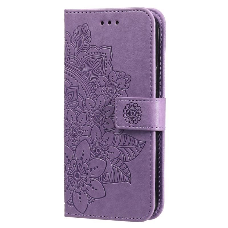 Læder Cover Oppo Find X5 Lite Mandala Med Snor