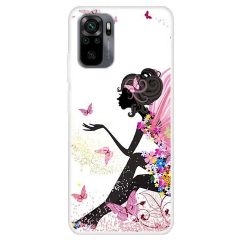 Cover Xiaomi Redmi Note 10 / 10S Sommerfugledame