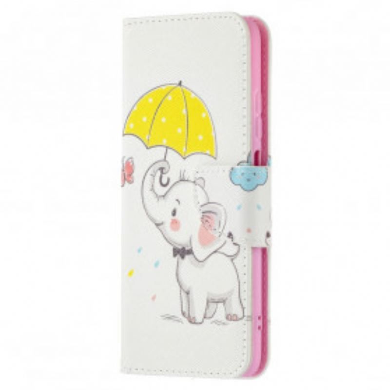 Flip Cover Xiaomi Redmi Note 10 / 10S Baby Elefant