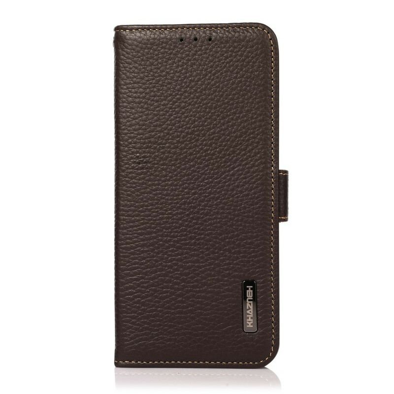 Flip Cover Xiaomi Redmi Note 10 / 10S Litchi Læder Khazneh Rfid