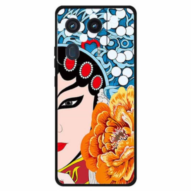 Cover Motorola Edge 50 Ultra Telefon Etui Peking Opera