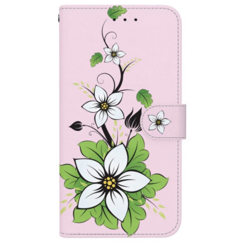 Flip Cover Motorola Edge 50 Ultra Lilje I Rem