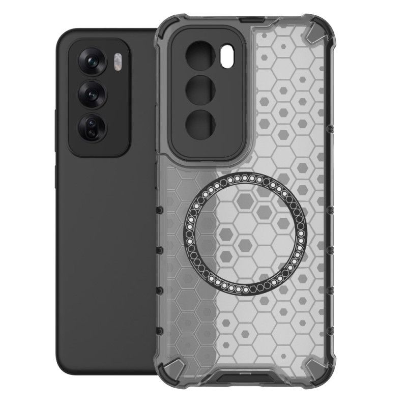 Cover Oppo Reno 12 Pro 5g Magnetisk Honeycomb