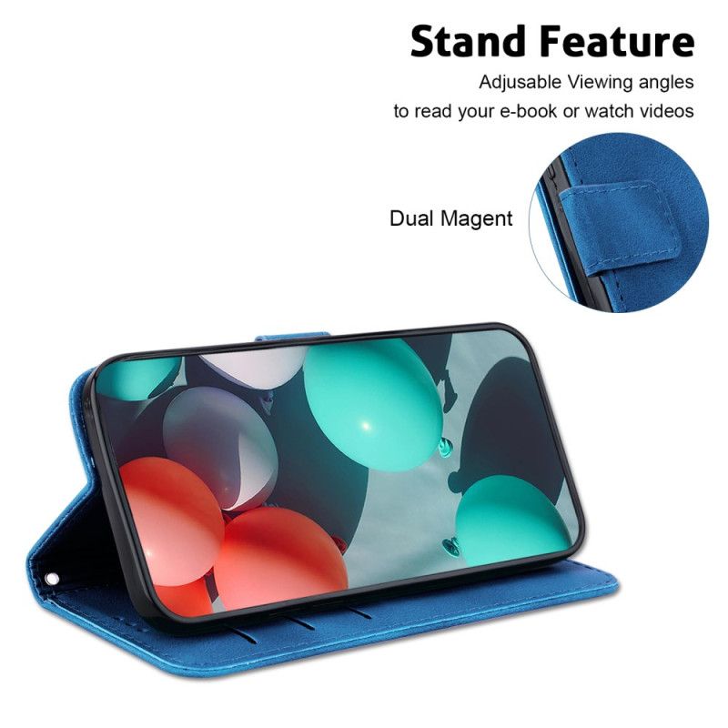 Flip Cover Oppo Reno 12 Pro 5g Design 7 Med Rem