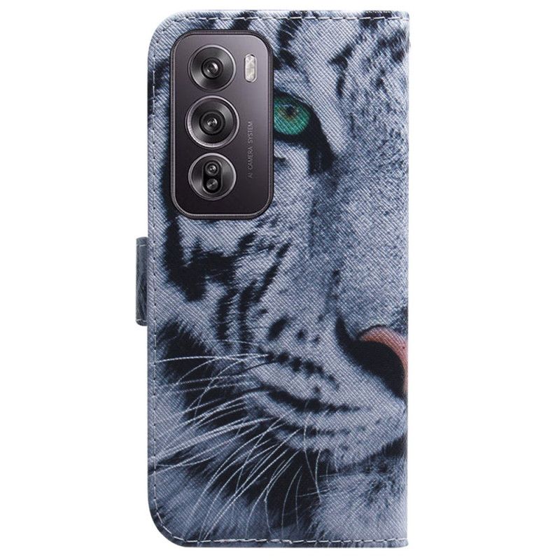 Flip Cover Til Oppo Reno 12 Pro 5g Hvid Tiger