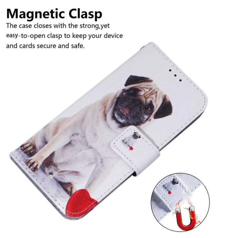 Flip Cover Til Oppo Reno 12 Pro 5g Mops Hund