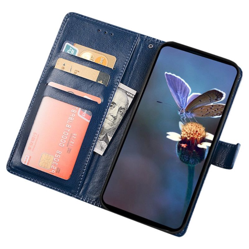 Læder Cover Oppo Reno 12 Pro 5g Telefon Etui Kunstlæder Idewei