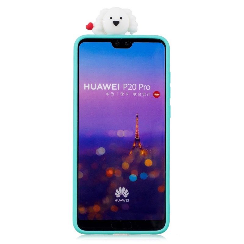 Cover Huawei P20 Pro 3D Hund I Skyerne