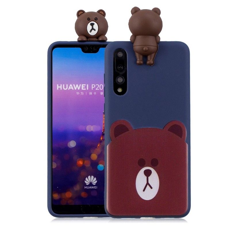 Cover Huawei P20 Pro 3D Sjov Panda