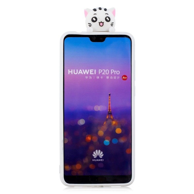 Cover Huawei P20 Pro Mobilcover 3D Kat Sjov