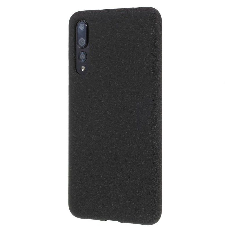 Cover Huawei P20 Pro Sort Mat Silikone Original