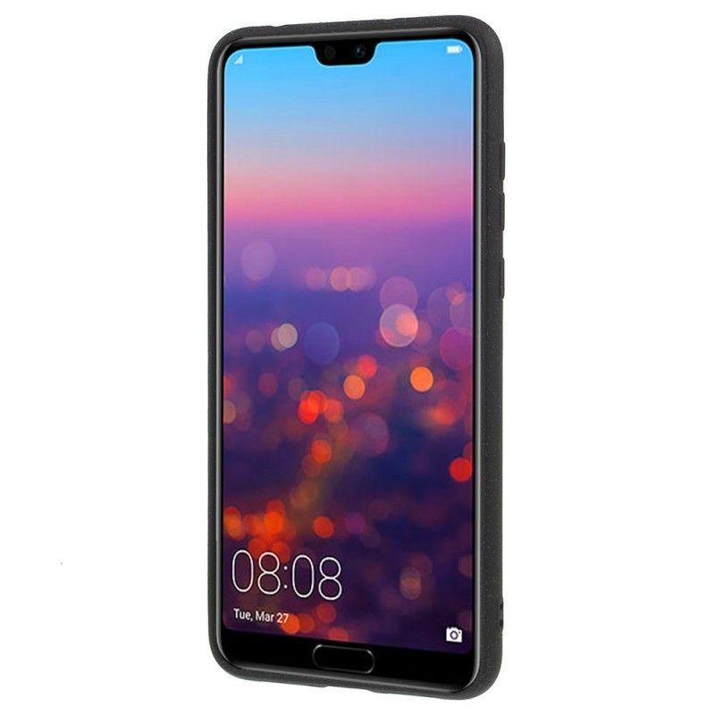 Cover Huawei P20 Pro Sort Mat Silikone Original