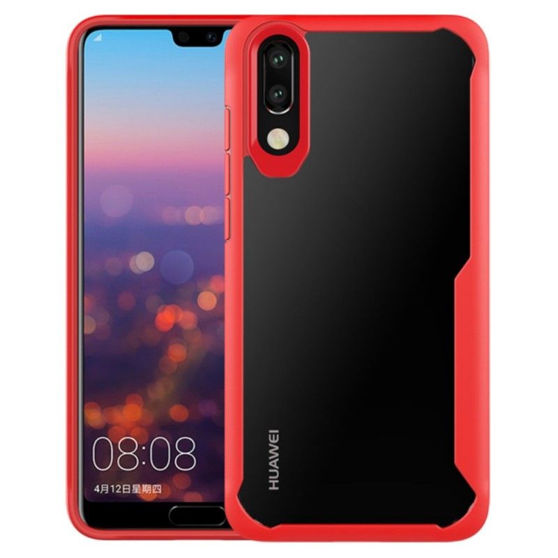 Cover Huawei P20 Pro Sort Premium Hybrid Beskyttelse