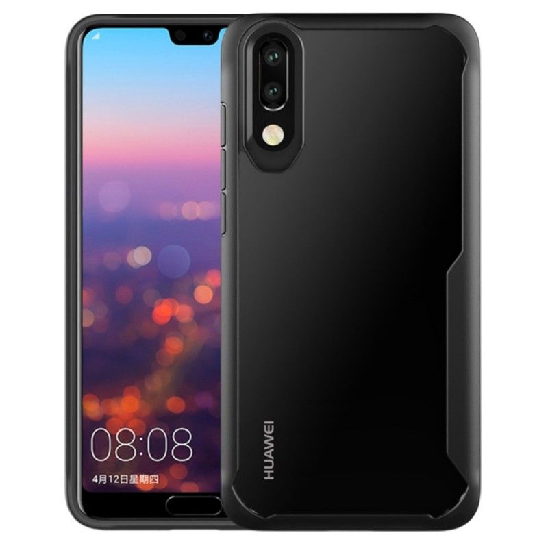 Cover Huawei P20 Pro Sort Premium Hybrid Beskyttelse