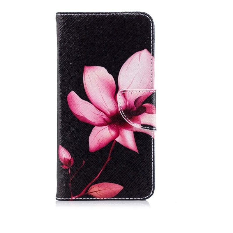 Flip Cover Huawei P20 Pro Mobilcover Lyserød Blomst