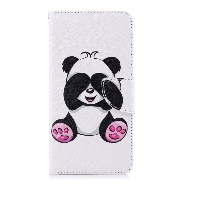 Flip Cover Huawei P20 Pro Mobilcover Sjov Panda