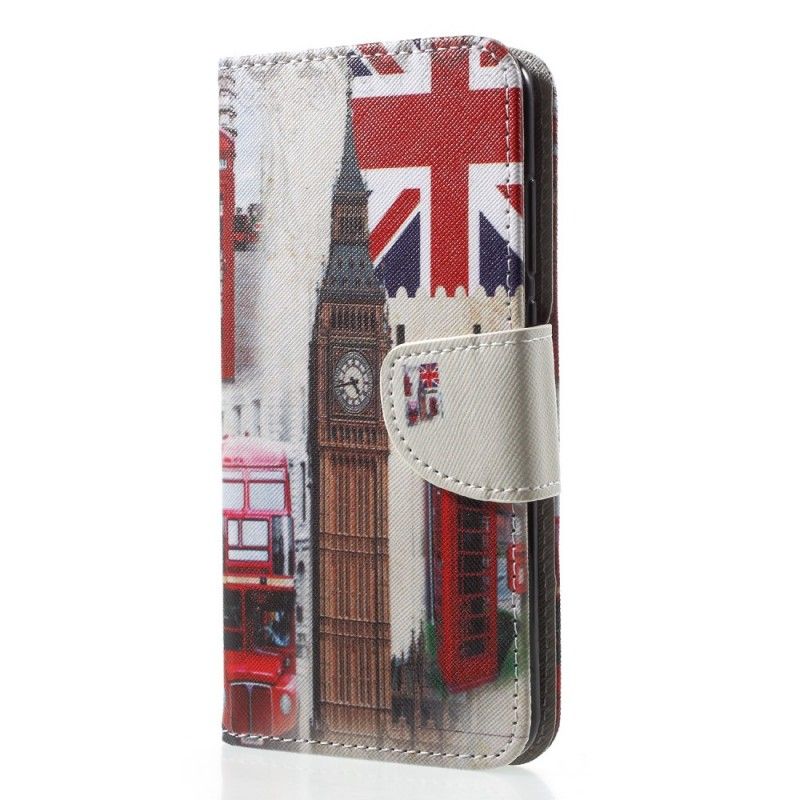 Flip Cover Læder Huawei P20 Pro London Liv