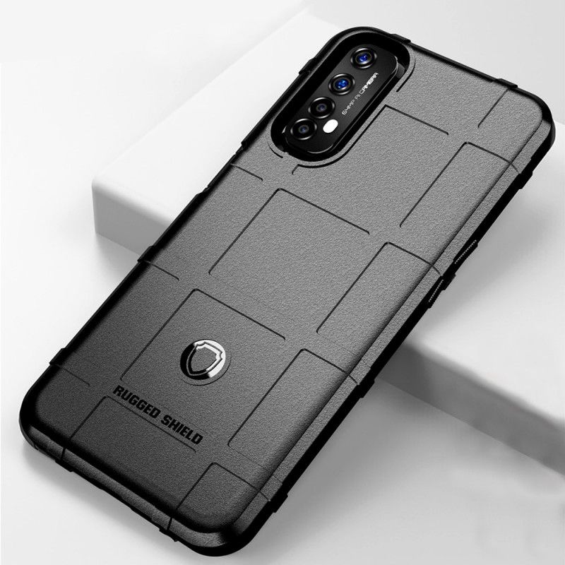 Cover for Realme 7 Pro Sort Robust Skjold