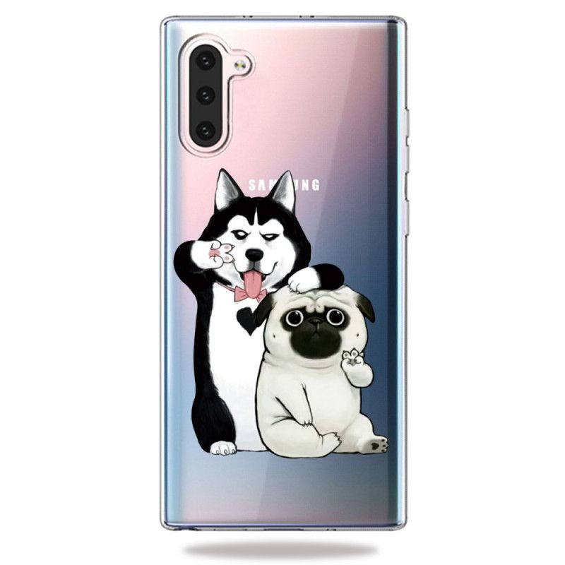 Cover for Samsung Galaxy Note 10 Sjove Hunde