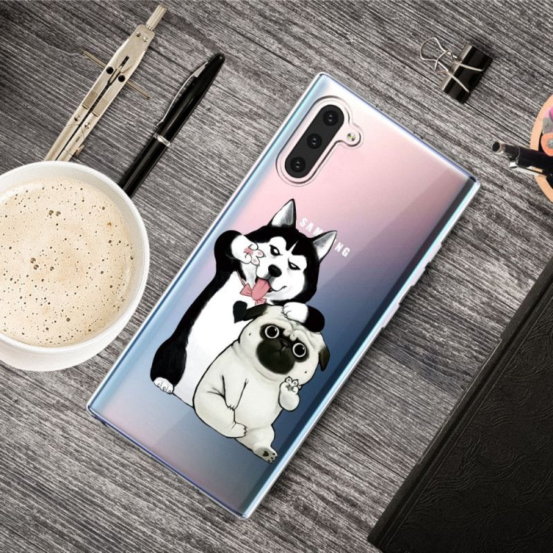 Cover for Samsung Galaxy Note 10 Sjove Hunde