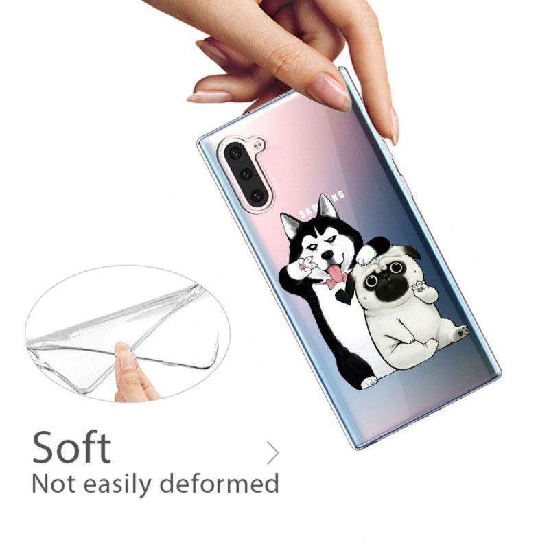 Cover for Samsung Galaxy Note 10 Sjove Hunde