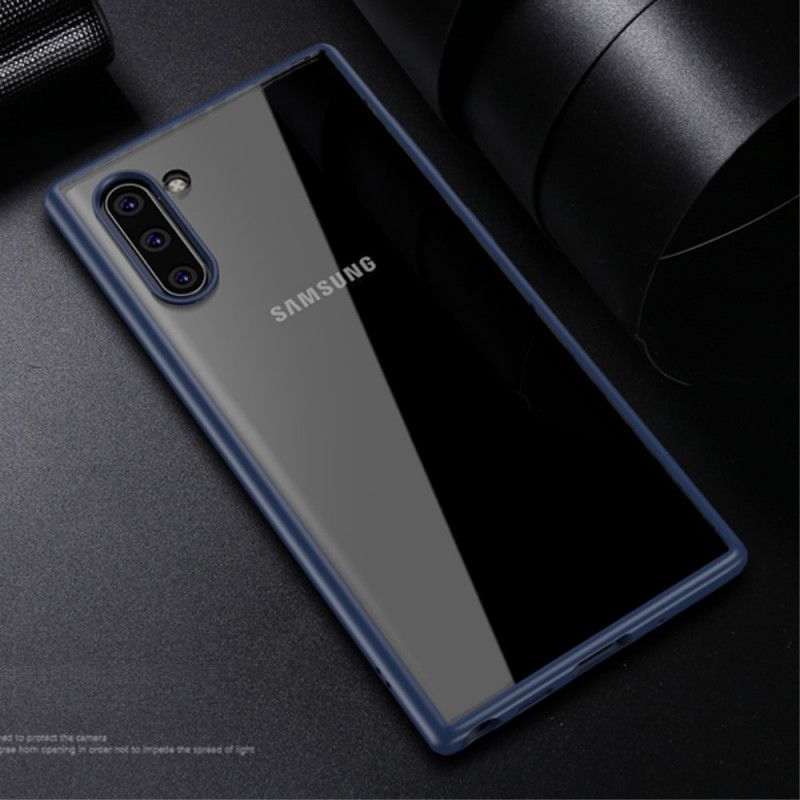 Cover for Samsung Galaxy Note 10 Sort Ipaky Hybrid-Serie