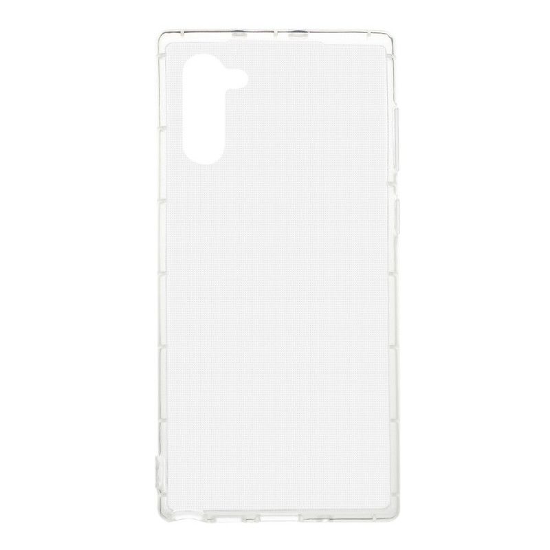 Cover Samsung Galaxy Note 10 Gennemsigtig Fleksibel Silikone