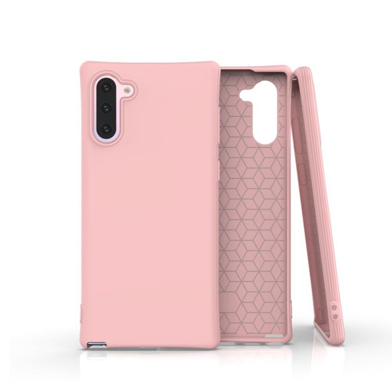 Cover Samsung Galaxy Note 10 Sort Fleksibel Mattsilikone