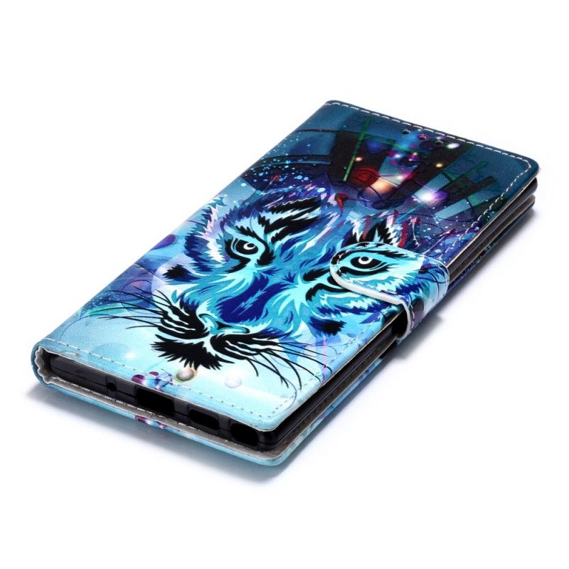 Flip Cover Samsung Galaxy Note 10 Mobilcover Kongetiger