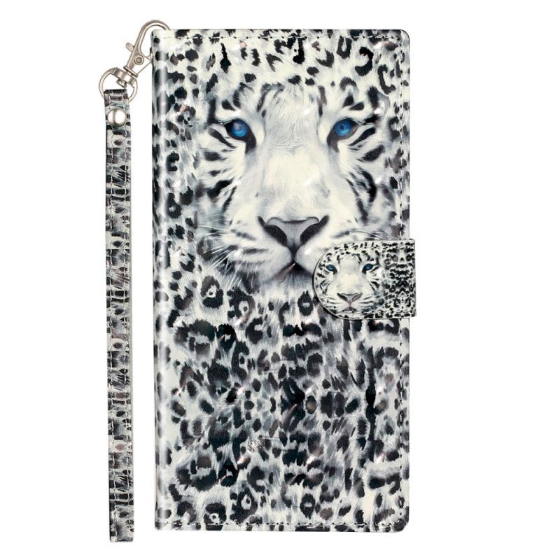 Flip Cover Samsung Galaxy Note 10 Mobilcover Tigerlys Pletter Med Rem