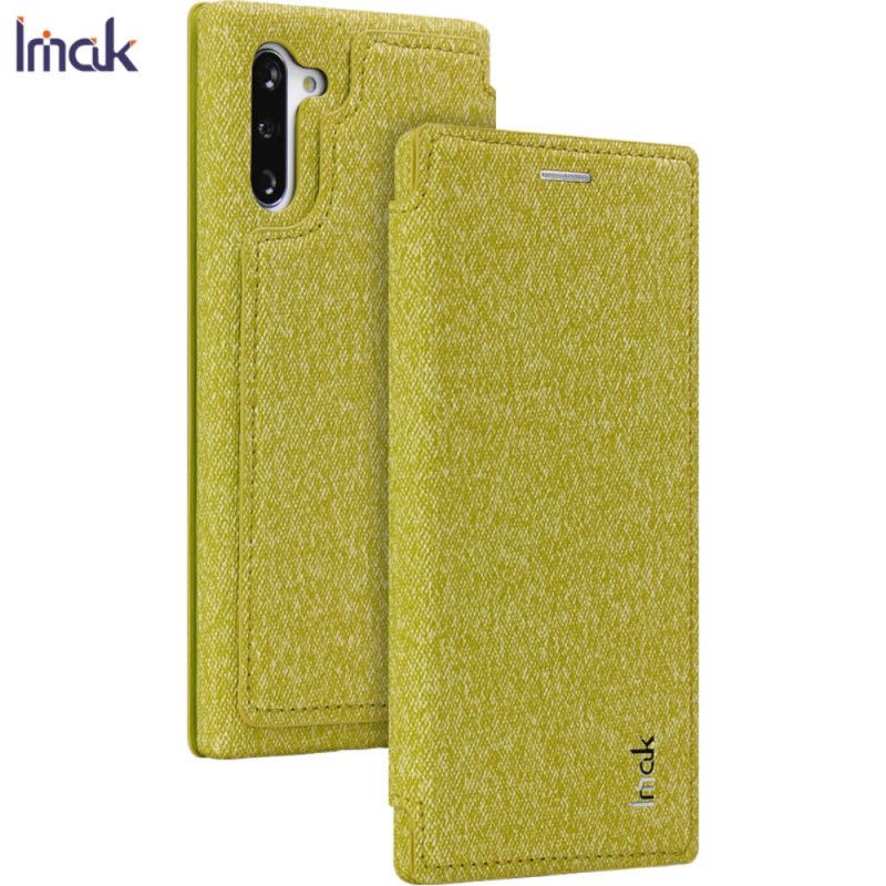 Læder Cover for Samsung Galaxy Note 10 Rød Imak Aftagelig Skal