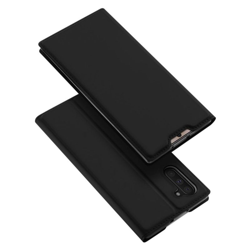 Læder Cover Samsung Galaxy Note 10 Sort Pro Dux Ducis Hud