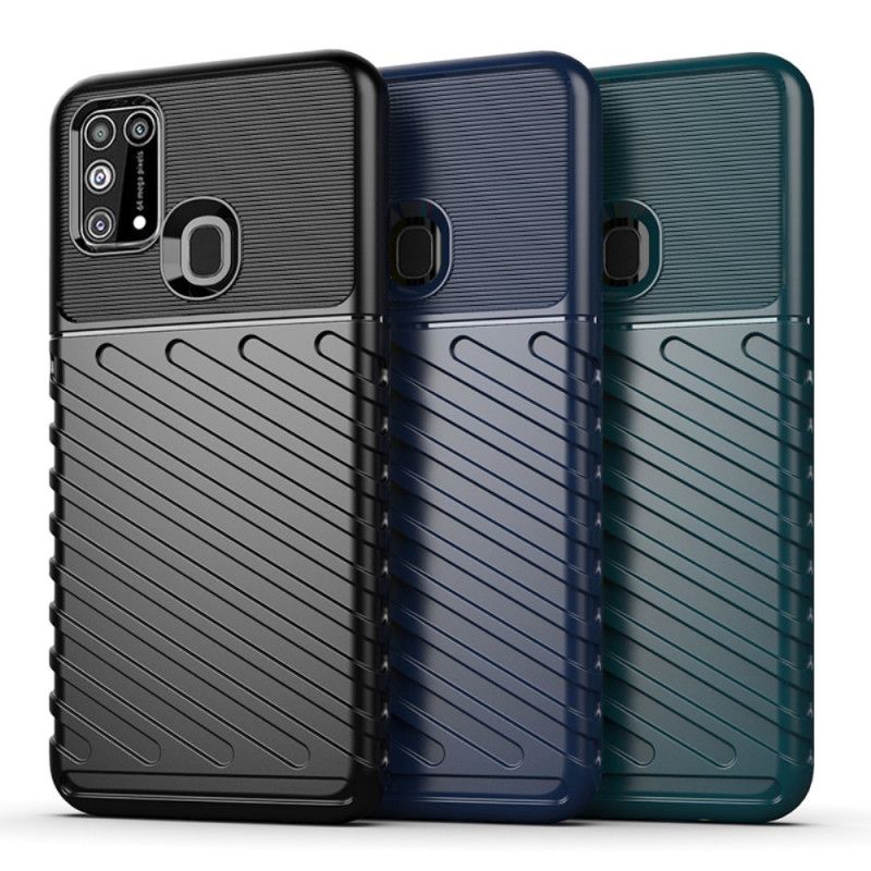 Cover for Samsung Galaxy M31 Sort Torden Serie