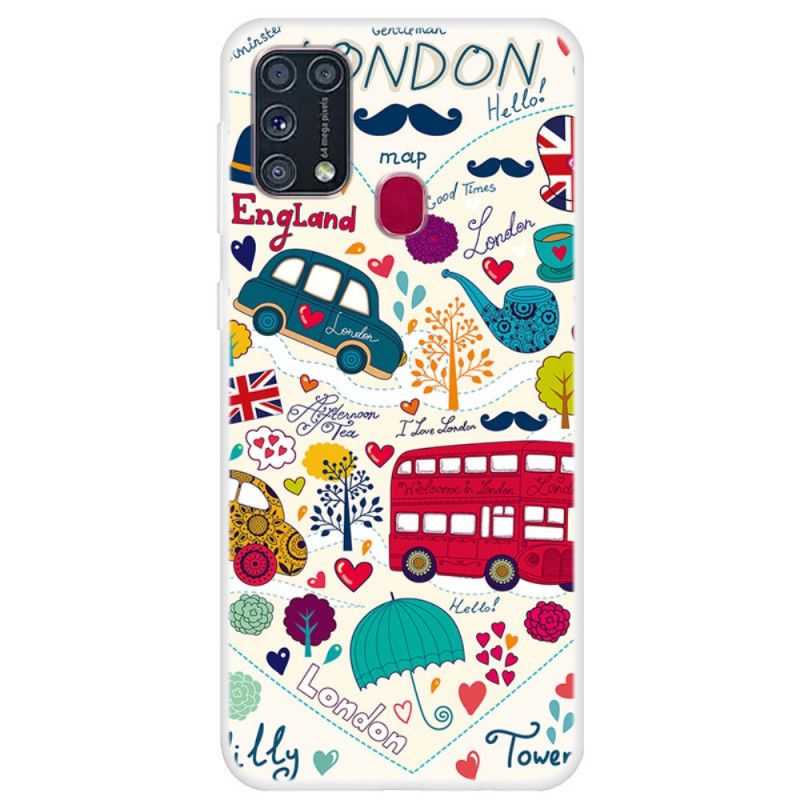 Cover Samsung Galaxy M31 Liv I London