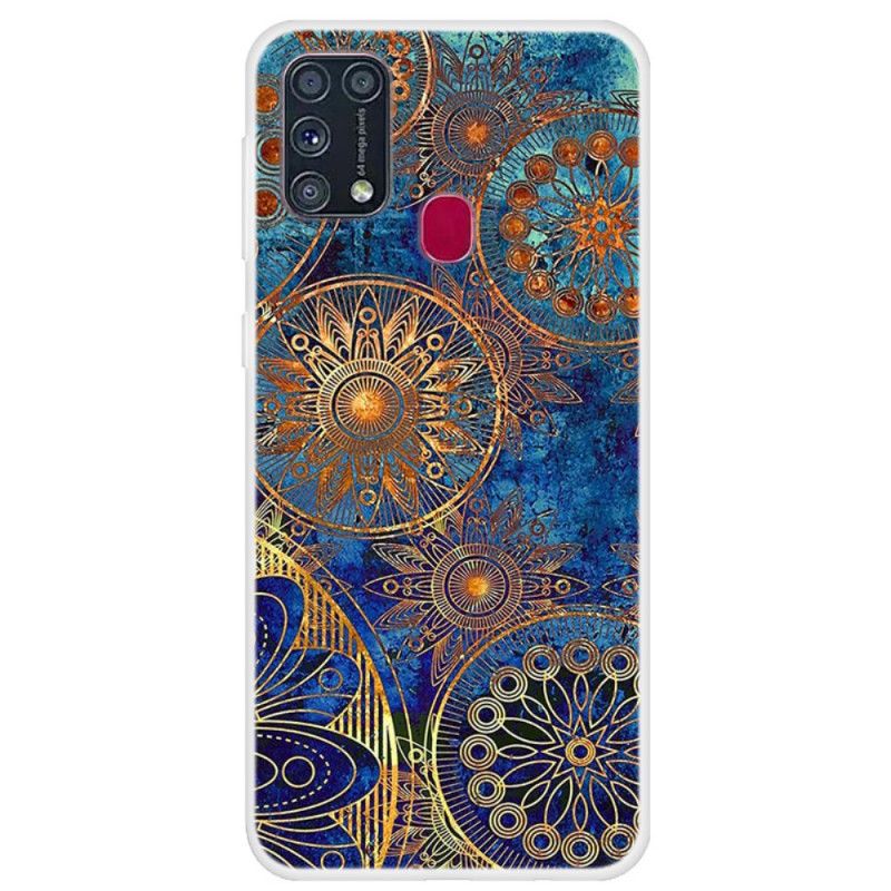 Cover Samsung Galaxy M31 Magenta Mandala-Trend