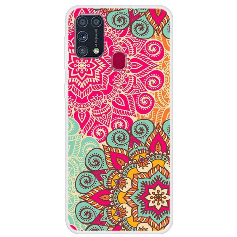 Cover Samsung Galaxy M31 Magenta Mandala-Trend