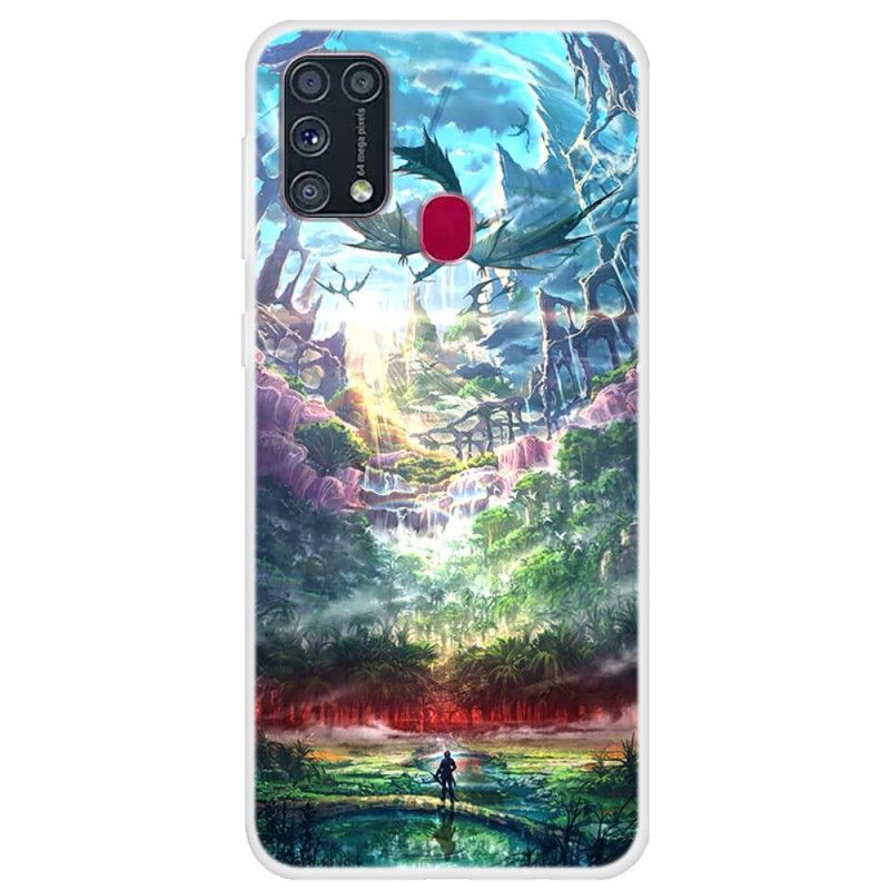 Cover Samsung Galaxy M31 Mobilcover Himmelsk Natur