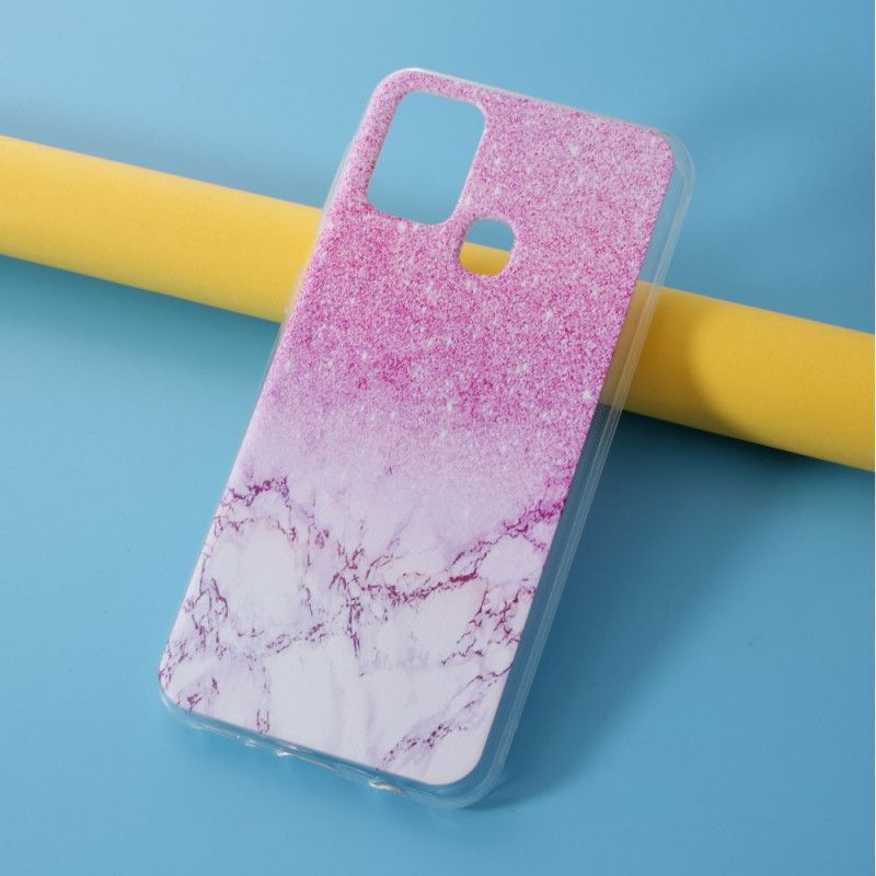 Cover Samsung Galaxy M31 Nedbrudt Marmor