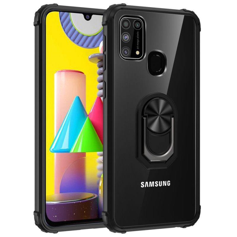 Cover Samsung Galaxy M31 Sort Akrylforstærkede Hjørner