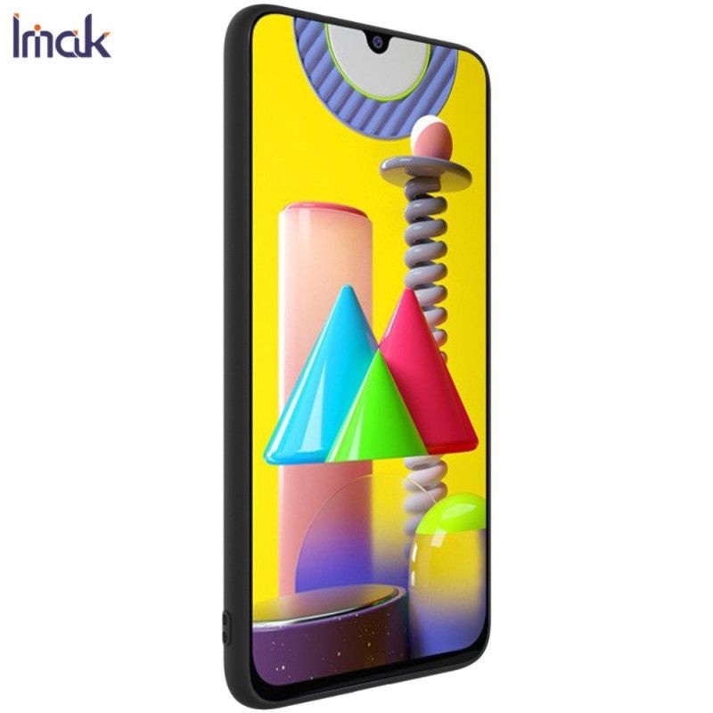 Cover Samsung Galaxy M31 Sort Frostet Imak Original