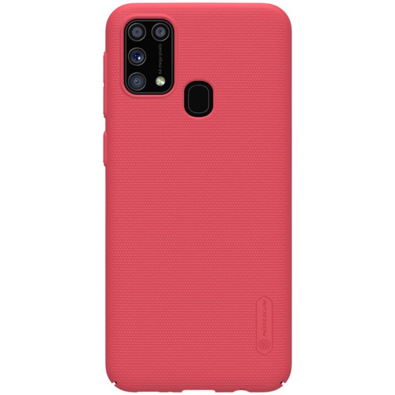 Cover Samsung Galaxy M31 Sort Stiv Frostet Nillkin