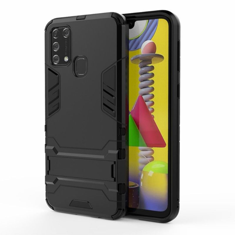 Cover Samsung Galaxy M31 Sort Ultrabestandig Tunge