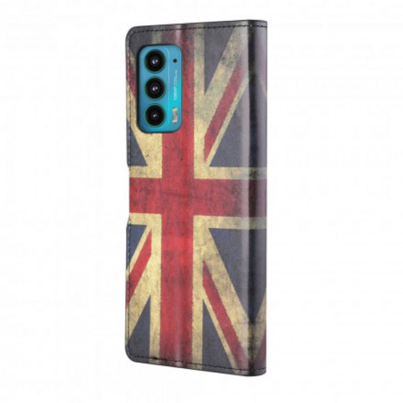 Flip Cover Motorola Edge 20 Flag England