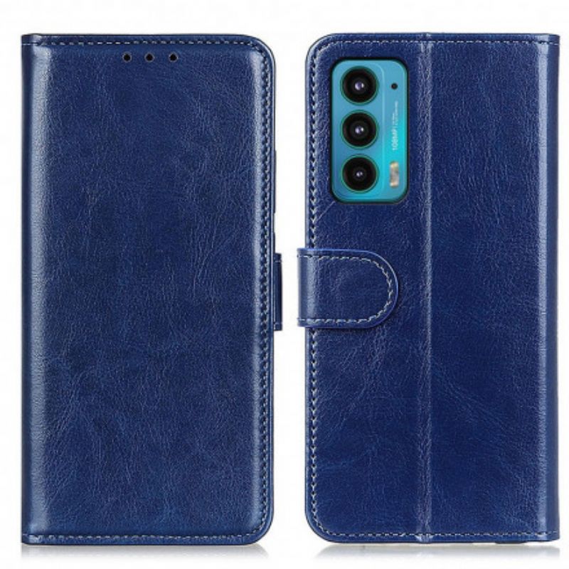 Læder Cover Motorola Edge 20 Telefon Etui Glacial Finesse